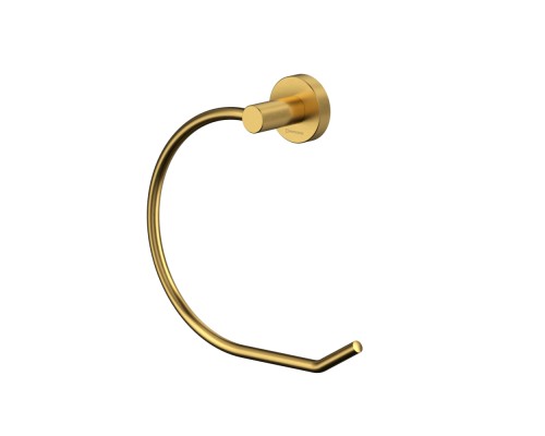 Полотенцедержатель кольцо WHITECROSS Ergo ER2254GLB брашированное золото