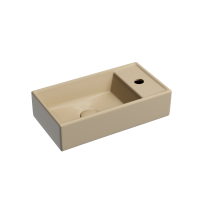 Рукомойник подвесной Ceramicanova капучино матовый Element 407x217x100