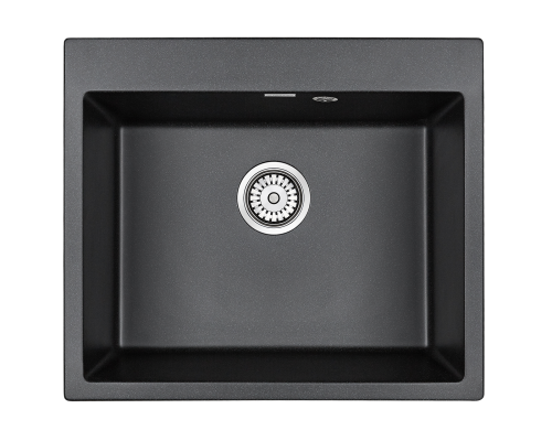 Мойка для кухни кварцевая Paulmark Kante PM106052-BL