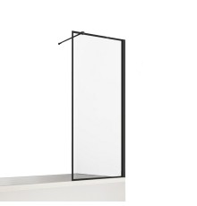 Шторка для ванны NEW TRENDY NEW SOLEO BLACK 100x140 черный