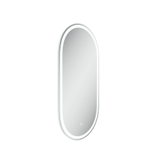 Зеркало для ванной комнаты Sancos Oval, фронтальная подсветка 450х900 с сенсором, OV45F