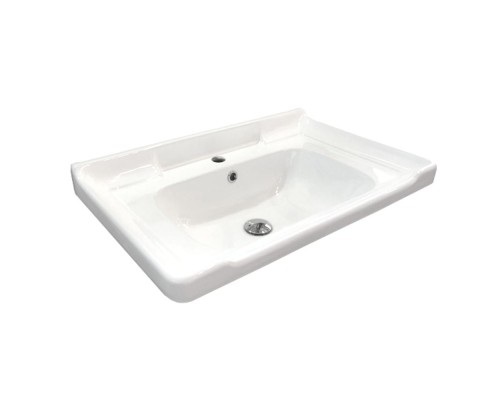 Тумба с раковиной Comforty Рига 70 белый глянец Comforty 9335-70