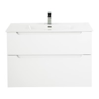 Тумба под раковину BelBagno Etna-H60 90 ETNA-H60-900-2C-SO-BL-P подвесная Bianco Lucido