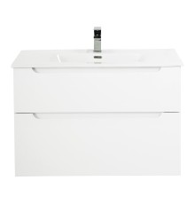 Тумба под раковину BelBagno Etna-H60 90 ETNA-H60-900-2C-SO-BL-P подвесная Bianco Lucido