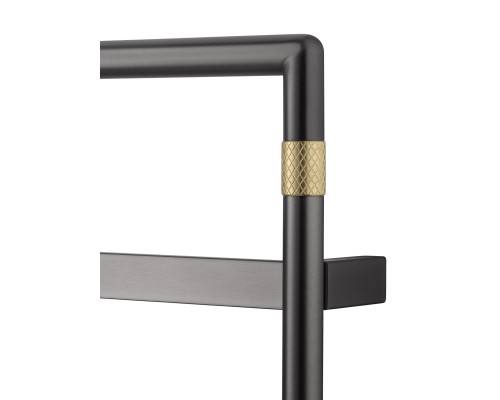 Полотенцесушитель электрический Wonzon&Woghand K?LN, Темный графит WW-A6014-GM