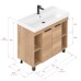 Тумба под раковину Onika Легран 90, напольная, дуб галифакс