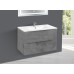 База под керамическую раковину Vincea Mia 750 подвесная Soft close Beton