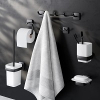 Набор аксессуаров AK90D2106B Gem для зоны красоты и туалета черный