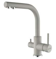 Смеситель для кухни Paulmark Essen Es213011-GRS Серый дым
