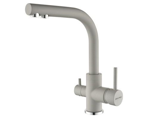 Смеситель для кухни Paulmark Essen Es213011-GRS Серый дым
