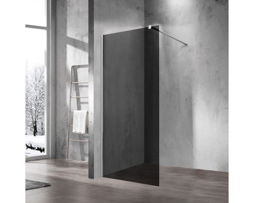 Душевая перегородка Vincea Walk-In VSW-1H900CG 900x2000 хром стекло тонированное