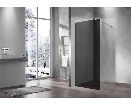 Душевая перегородка Vincea Walk-In VSW-1H900CG 900x2000 хром стекло тонированное