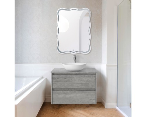 Зеркало BelBagno SPC-OND 60 с сенсорным выключателем с подсветкой