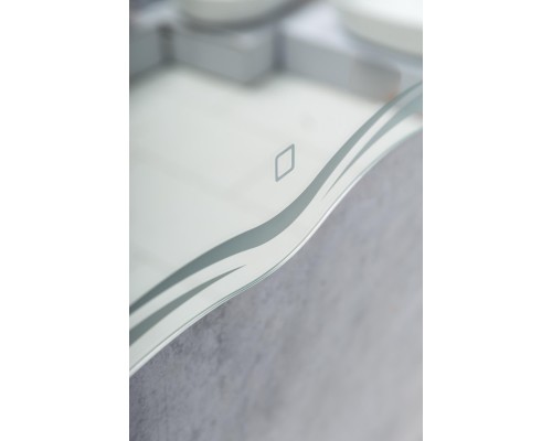 Зеркало BelBagno SPC-OND 60 с сенсорным выключателем с подсветкой