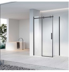 Душевой уголок Vincea Como-N VSR-4CN9013CLB, 1300x900, черный, стекло прозрачное