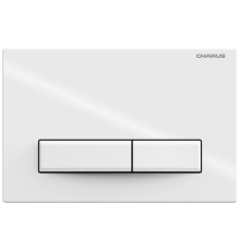 Кнопка смыва Charus Raiden FP.321.11.01 белый глянцевый