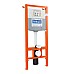 Инсталляция BelBagno BB001-120/BB007-PR-NERO.M с Черной матовой клавишей смыва