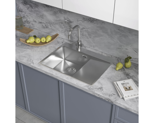 Кухонная мойка Reflexion Maggiore RX2365SS полированная сталь