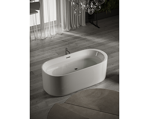 Ванна отдельностоящая Sancos Fiori 170x80 белая Ванна отдельностоящая Sancos Fiori 170x80 белая