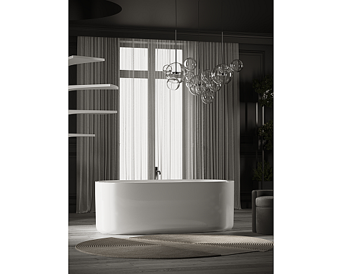 Ванна отдельностоящая Sancos Fiori 170x80 белая Ванна отдельностоящая Sancos Fiori 170x80 белая