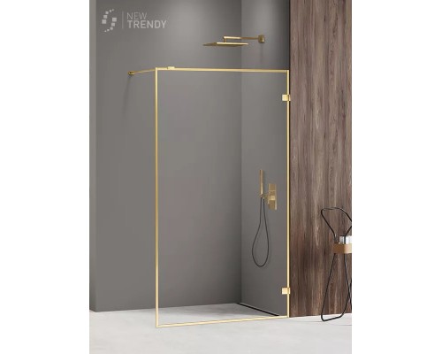 Душевое ограждение NEW TRENDY AVEXA GOLD SHINE 70x200 золото