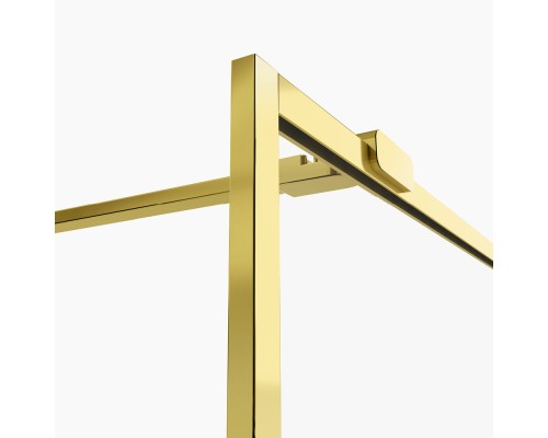Душевое ограждение NEW TRENDY AVEXA GOLD SHINE 70x200 золото