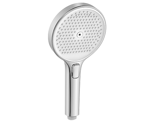 Душевая лейка Sancos Nok round, 3 режима, хром/белый, SC6001CH-W