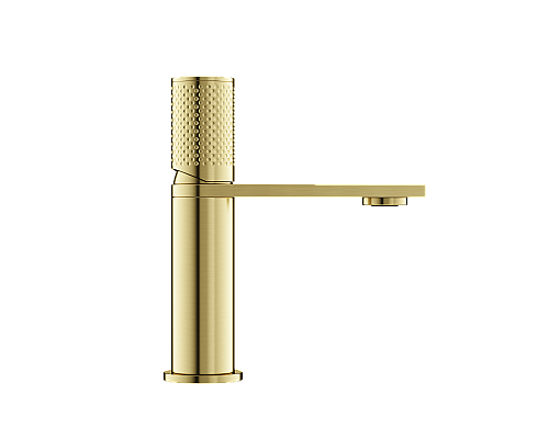Смеситель для раковины SANCOS Nexus, брашированное золото, PVD покрытие, SC9011BG