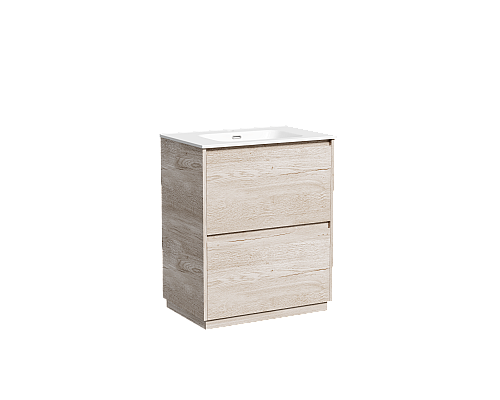 Тумба под раковину SANCOS Libra Floor напольная, 690х450х840, дуб галифакс LB70FEG