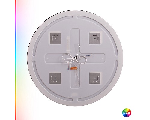 Зеркало Cezares Multicolore 80 CZR-SPC-MC-800-RGB-TCH с подсветкой с сенсорным выключателем и функцией памяти Зеркало Cezares Multicolore 80 CZR-SPC-MC-800-RGB-TCH с подсветкой с сенсорным выключателем и функцией памяти
