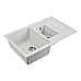 Мойка для кухни кварцевая Paulmark Feste PM237850-WH
