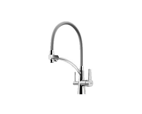 Смеситель для кухни SANCOS Eri SC4001CH с подключением фильтра, хром