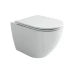 Унитаз подвесной Ceramicanova Амато (Amato), торнадо, 54x36x37, белый