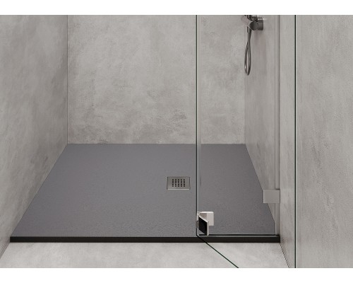 Душевой поддон, Solid 120х90 Серый матовый