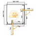 Душевой уголок Cezares Slider 100x110 SLIDER-AH-2-90/100-100/110-C-NERO Черный матовый