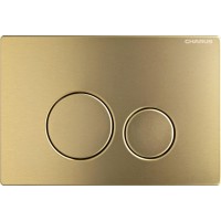 Кнопка смыва Charus Robusto FP.330.BTG.05 брашированное золото