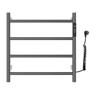 Полотенцесушитель электрический Wonzon&Woghand BONN, Темный графит WW-AL404-GM