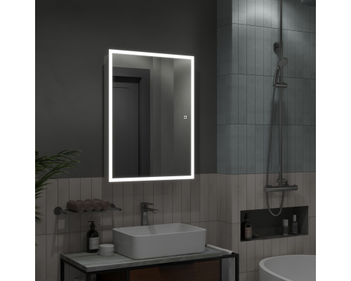 Зеркало-шкаф Reflection Cube LED 600х800 RF2211CB