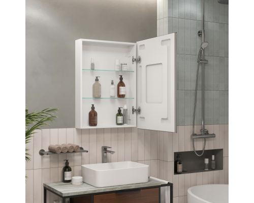 Зеркало-шкаф Reflection Cube LED 600х800 RF2211CB