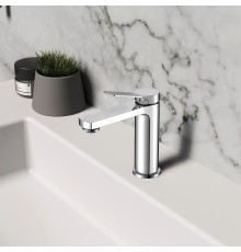 Смеситель для раковины Vincea Arco VBF-4AR01CH, хром