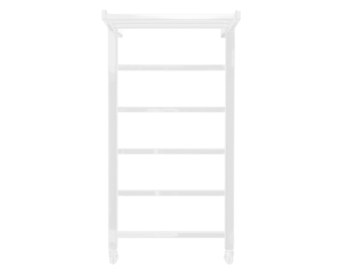 Полотенцесушитель водяной Comfysan Marte-K W-6 80/40 с полкой, белый