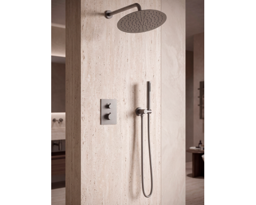 Душевая система с термостатом ALTROBAGNO Юнион (Unione) 040409 GM
