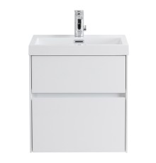 Тумба под раковину BelBagno Pietra Mini 50 подвесная Bianco Lucido