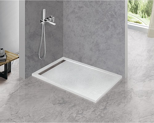 Душевой поддон из искусственного камня Cezares Tray AS 100x80 TRAY-AS-AH-100/80-30-W Душевой поддон из искусственного камня Cezares Tray AS 100x80 TRAY-AS-AH-100/80-30-W