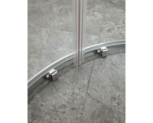 Душевой уголок Cezares Molveno 120x120 MOLVENO-R-22-90+30-C-Cr-IV профиль Хром стекло прозрачное