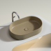 Чаша накладная овальная Ceramica Nova Element 60x38 Капучино Матовый