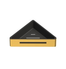 Полка для душа угловая WHITECROSS Ergo (брашированное золото)