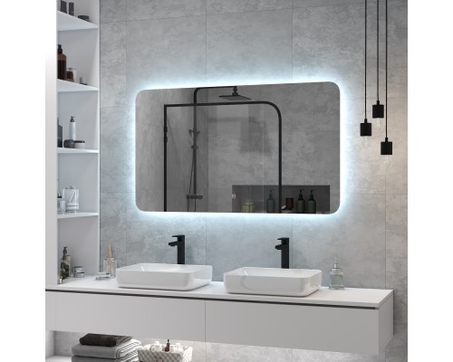 Зеркало Taliente Zled-B с LED-подсветкой, 120x80см, прямоугольное