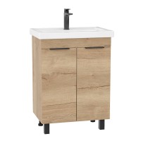 Тумба под раковину Onika Легран 70 напольная, дуб галифакс