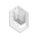 Шторка для ванны NEW TRENDY NEW SOLEO 120x70x140 L хром